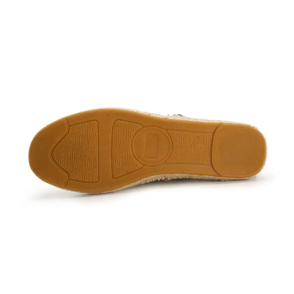 Espadrillas di Tela Stingate Lacci Uomo