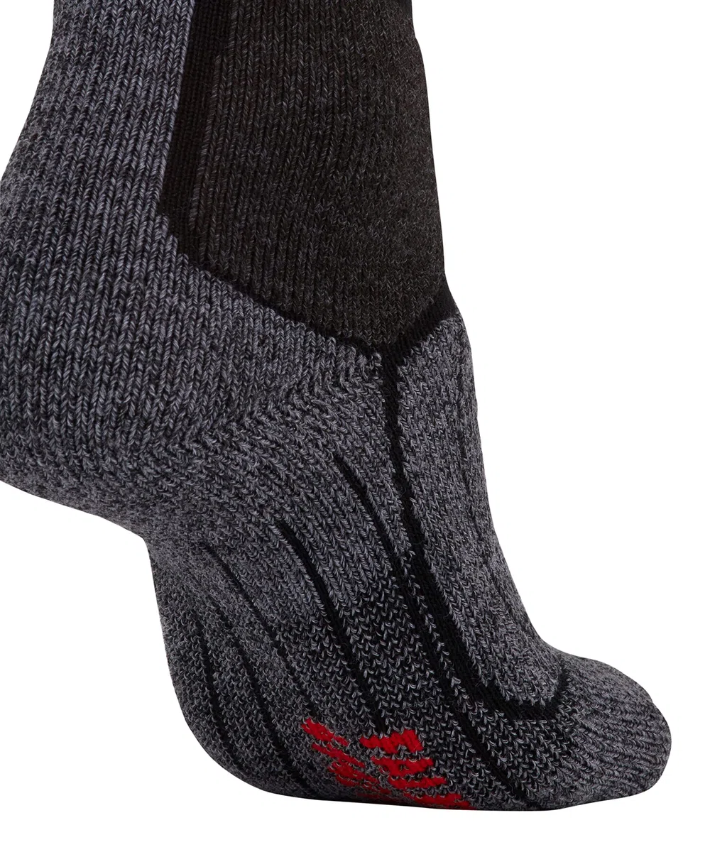 FALKE Uomo SK1 calzini da sci imbottitura extra-spessa protezione tibia antivesciche spessi caldi traspiranti asciugatura rapida termoregolanti antiodore lana filo funzionale 1 paio
