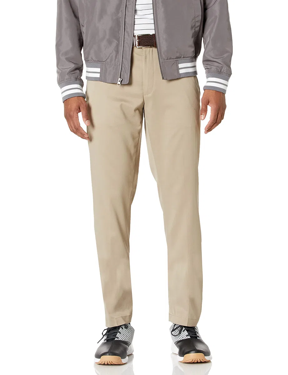 Amazon Essentials Pantaloni da Golf Elasticizzati Vestibilità Aderente da Indossare Tutto il Giorno Uomo