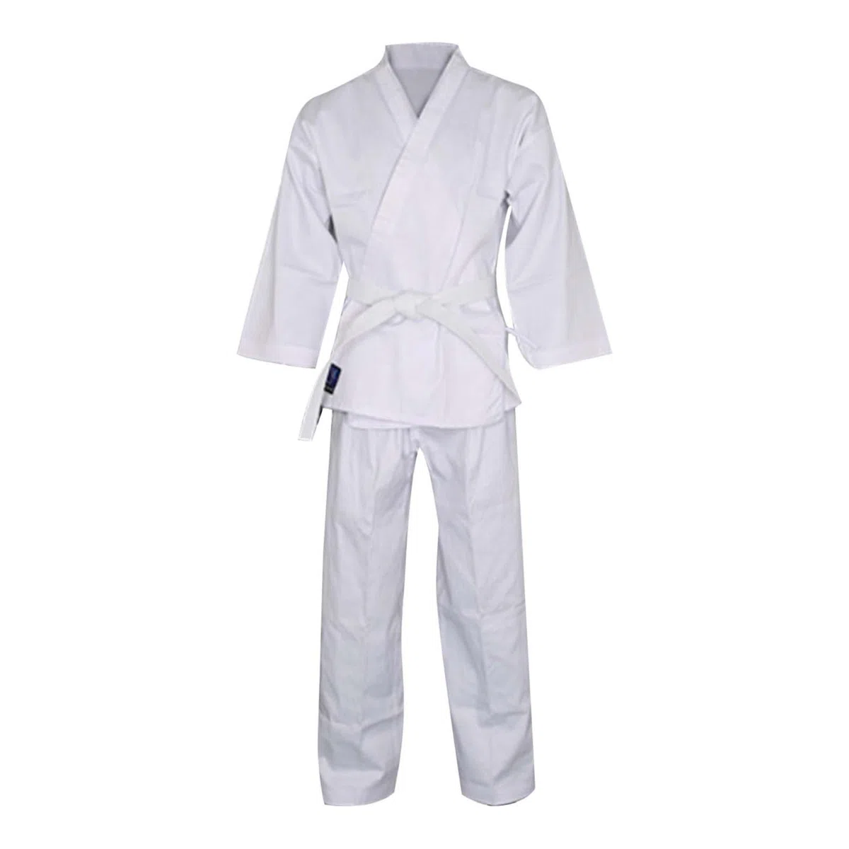 Tuta Kimono Taekwondo per Bambini/Adulti, Leggero per Uomini/Donne,Arti Marziali Uniforme per Studenti, Colletto a V Tuta Karate, Judo, Taekwondo/Arti Marziali-Bianca-Taglie Disponibili,Tuta Uomo
