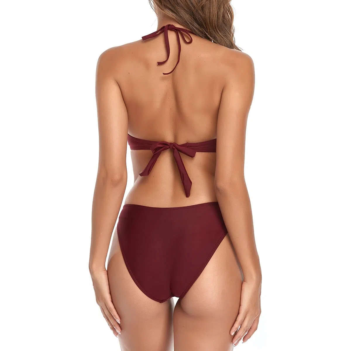 Trunks da donna da donna in costumi da bagno Plus size bikini costumi da bagno