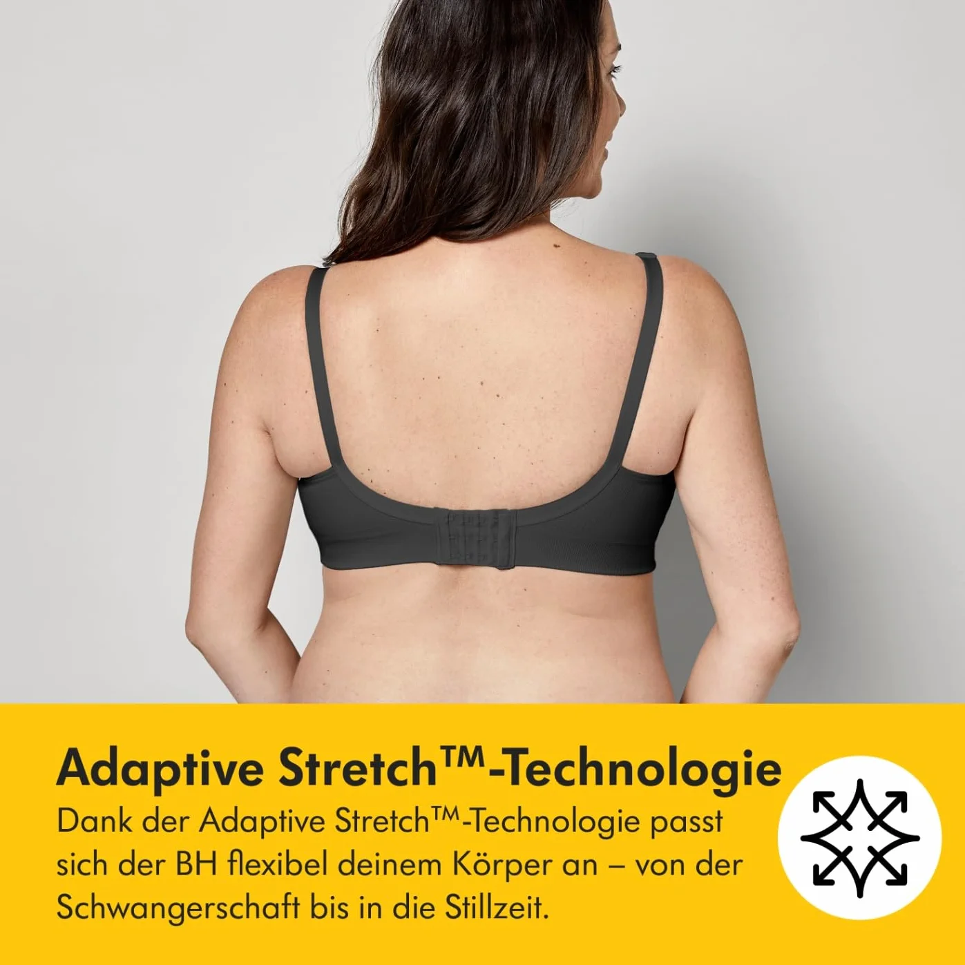 Medela Reggiseno Keep Cool Ultra per Gravidanza e Allattamento, Senza Cuciture con 6 Zone Traspiranti, Tessuto Soft Touch e Supporto Extra