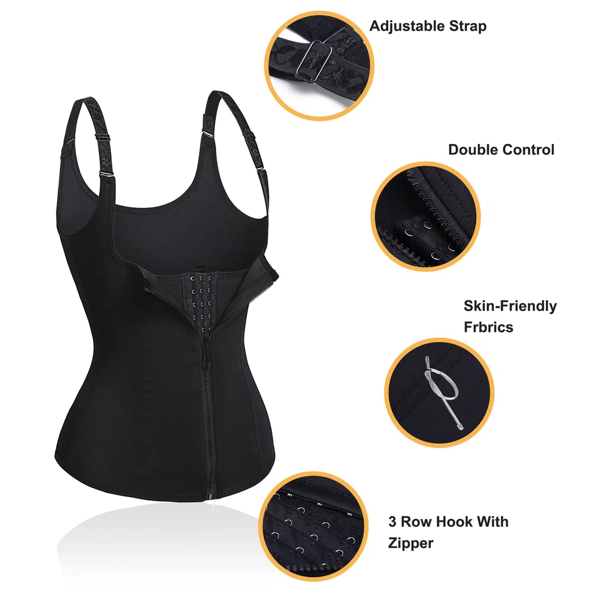 Donna Corsetto Vita Dimagrante Body Modellante Cintura Intimo Shaper Training Vestiti Shapewear Contenitivo Snellente