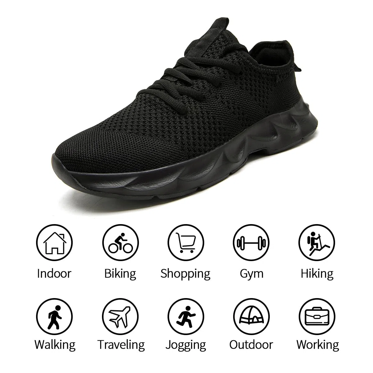 Sneakers Donna Scarpe da Running Corsa Respirabile Mesh Palestra Scarpe da Lavoro Comode Leggere