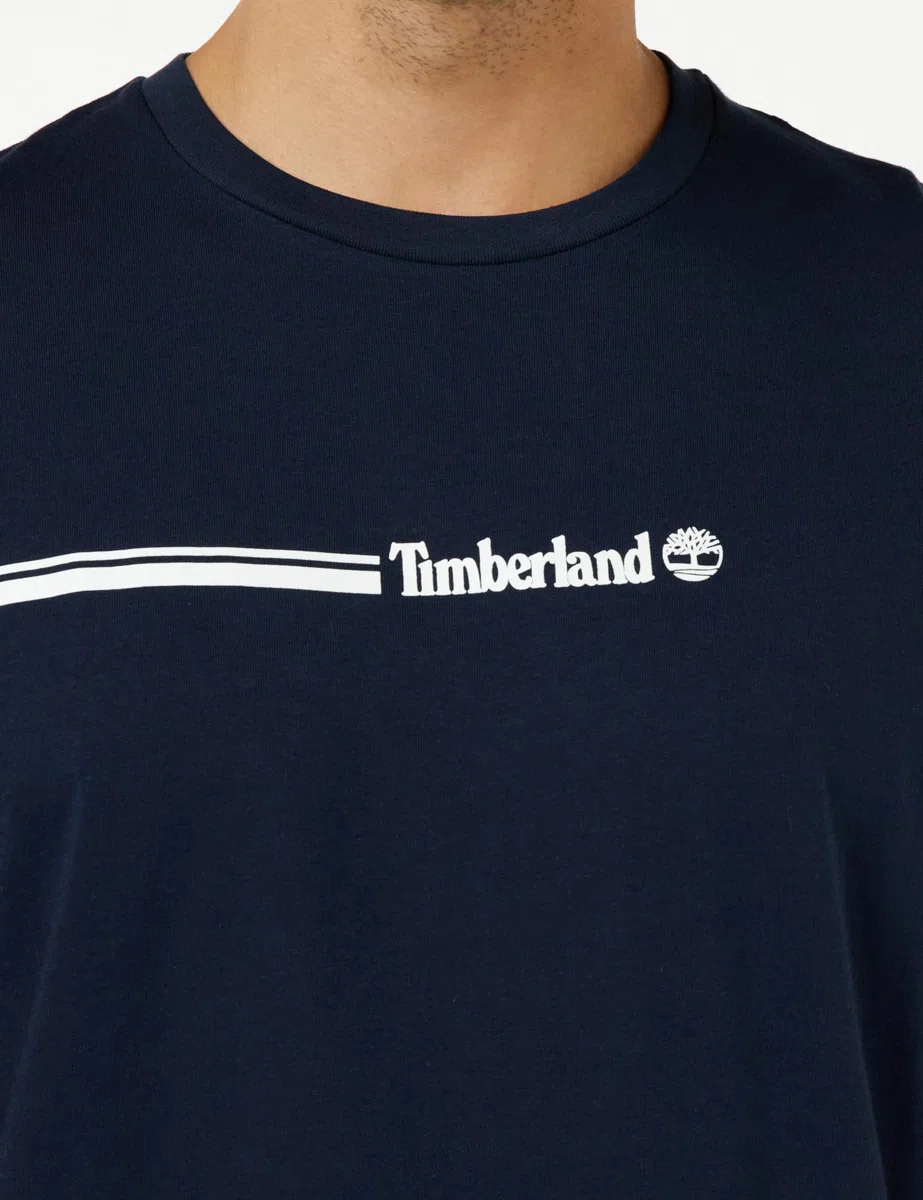 Timberland Short Sleeve Tee 3 Tier3 T-Shirt Uomo (Pacco da 1)