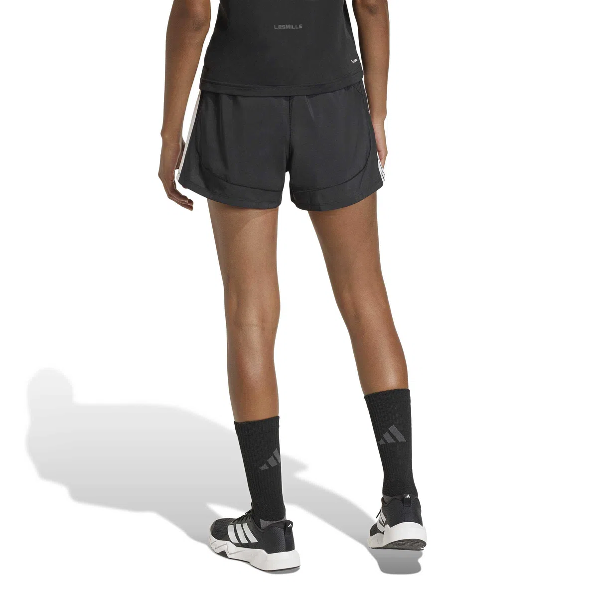 adidas Women Short Allenamento Pacer Woven 2in1