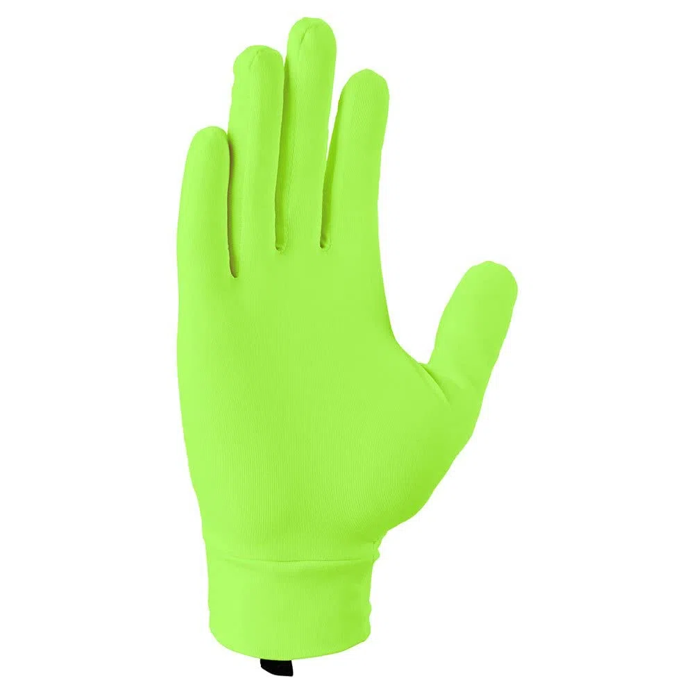 NIKE Miler Running Glove Guanti Corsa Adulto Unisex Ghost Green - Silver (M-L)