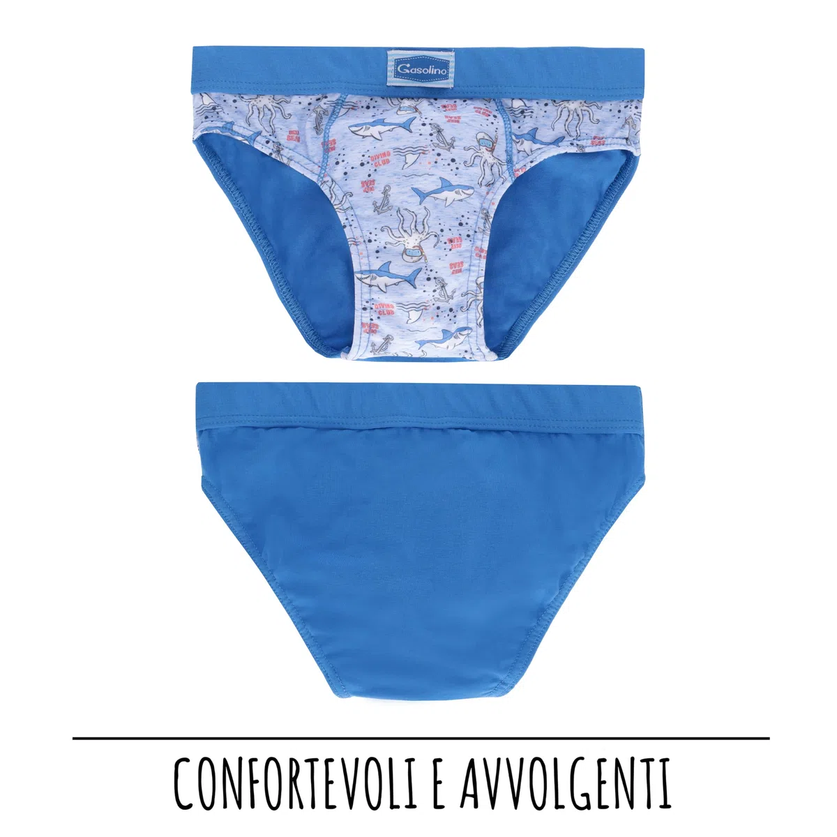 Slip Bambino Ragazzo 6 Pezzi Fantasia Cotone