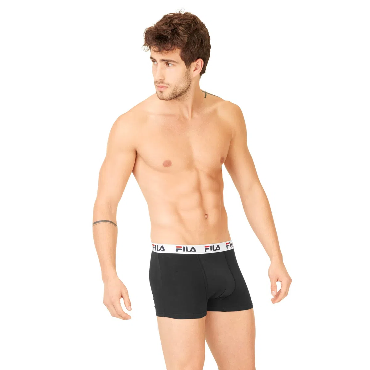 Fila Fila Boxer Fi/1bcx4/Fu5016 Boxer a Pantaloncino Uomo (Pacco da 4)