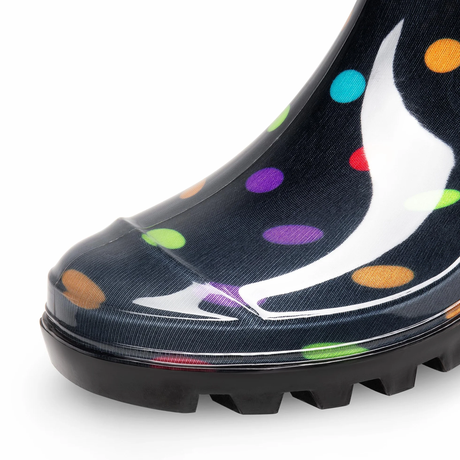 DREAM PAIRS Stivali da Pioggia Impermeabili Scarpe da Pioggia comode da Donna Stivali di Gomma Scarpe da Giardino Alte Impermeabili