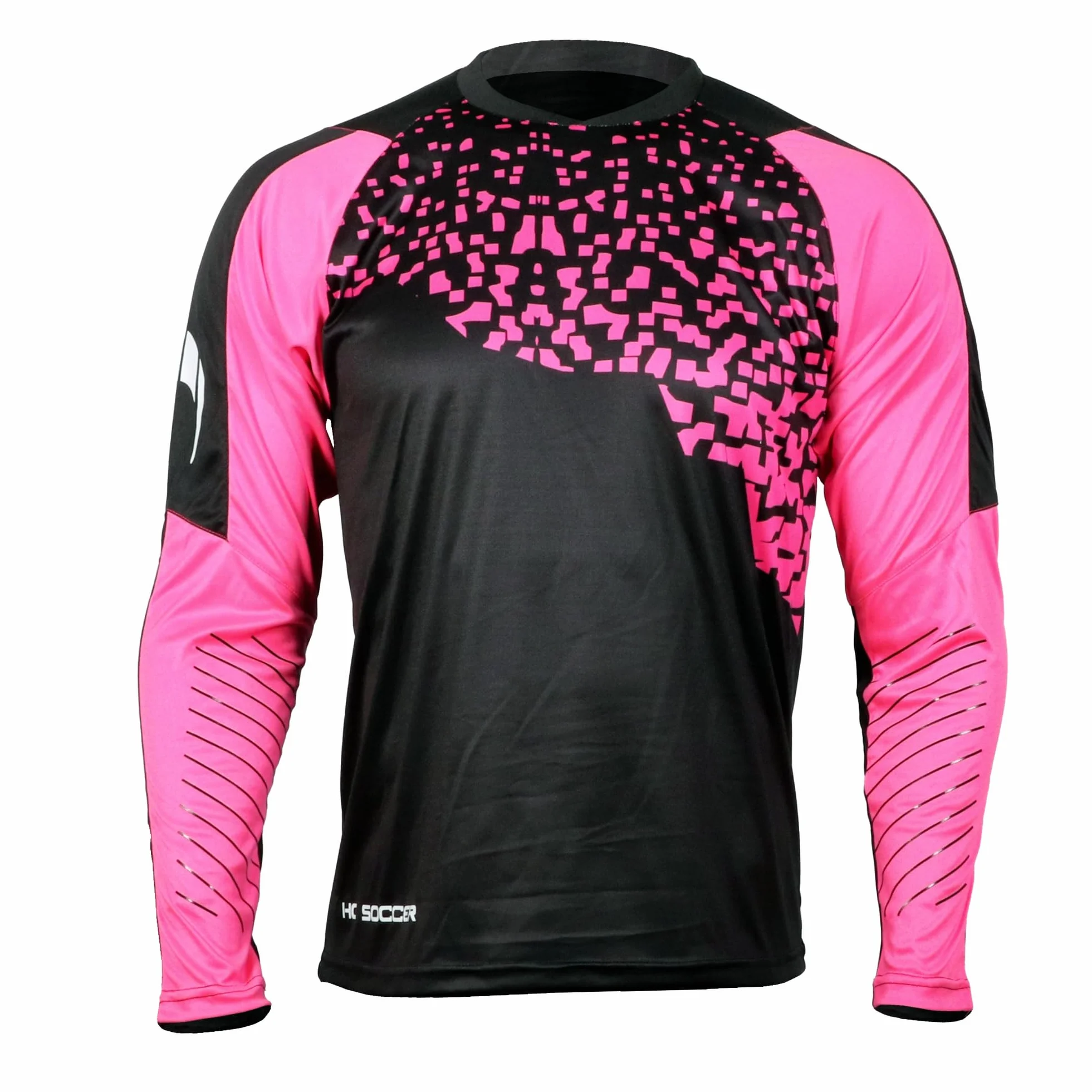 Ho Soccer Camiseta Kontrol Black/Pink Canottiera Unisex - Adulto