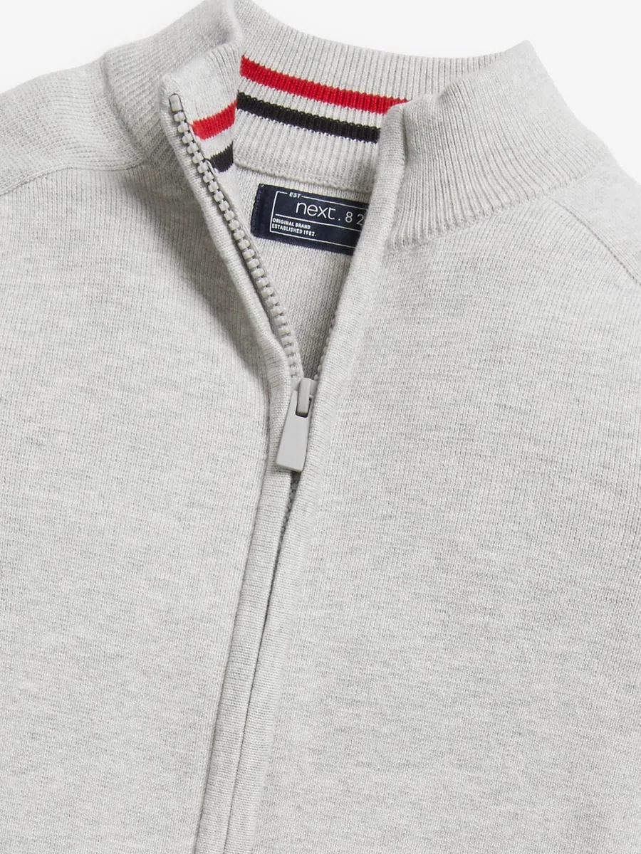 NEXT Ragazzo Cardigan in Maglia con Zip