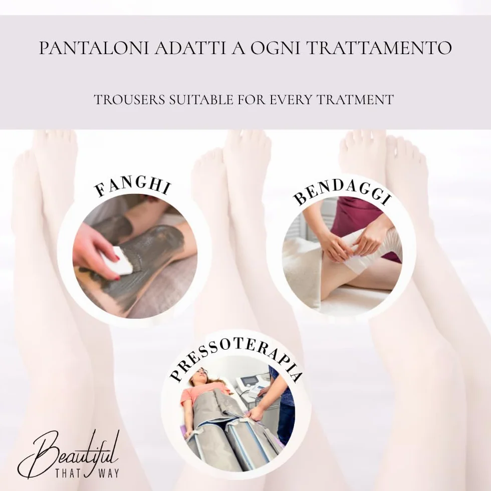 Beautiful That Way Pantaloni per fanghi monouso in Cartene, 25 pezzi, taglia unica 80x160 cm, impermeabili, trasparenti, ideali per bendaggi e pressoterapia