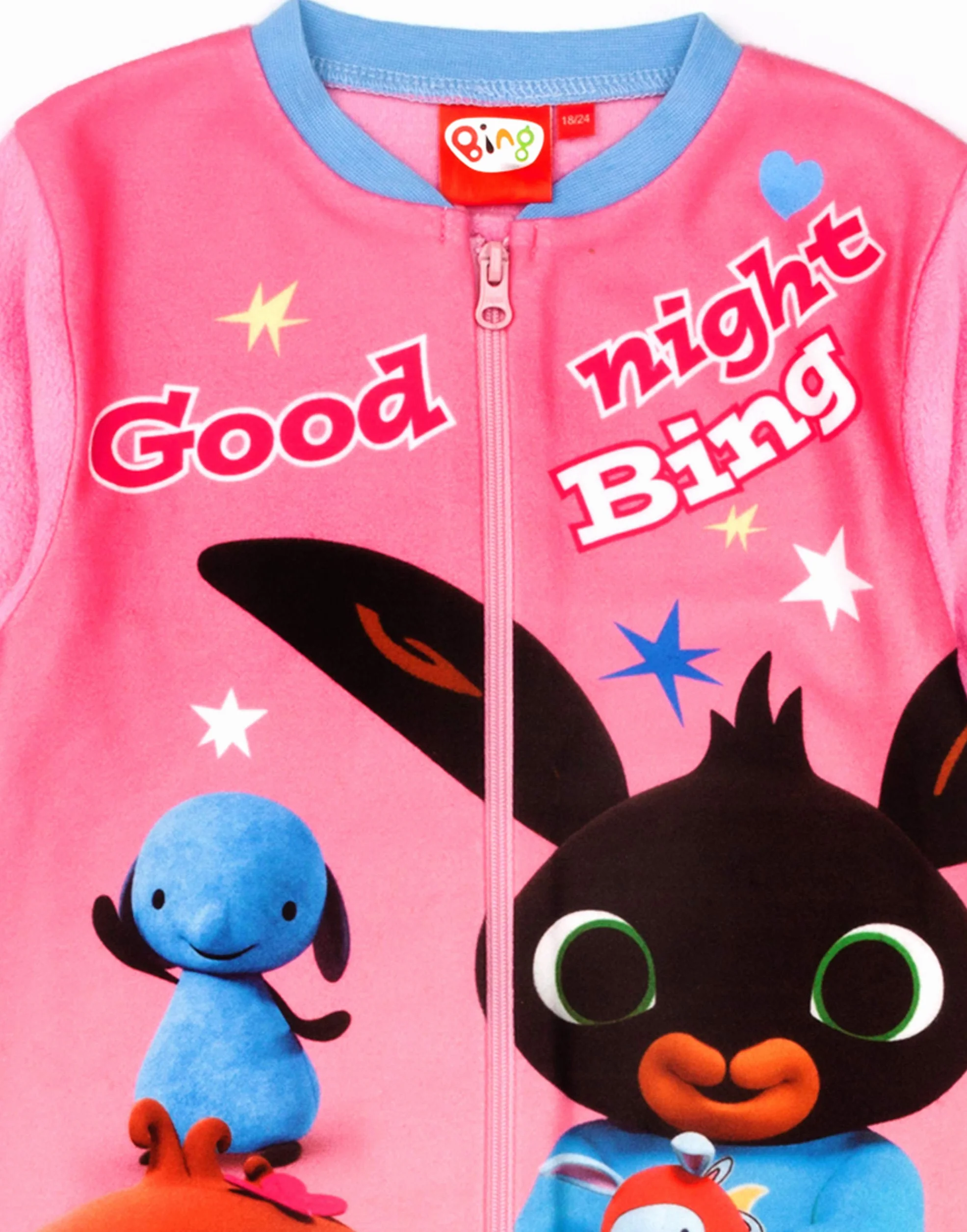Bing CBeebies Bunny And Friends Good Night Tutina Ragazze Character