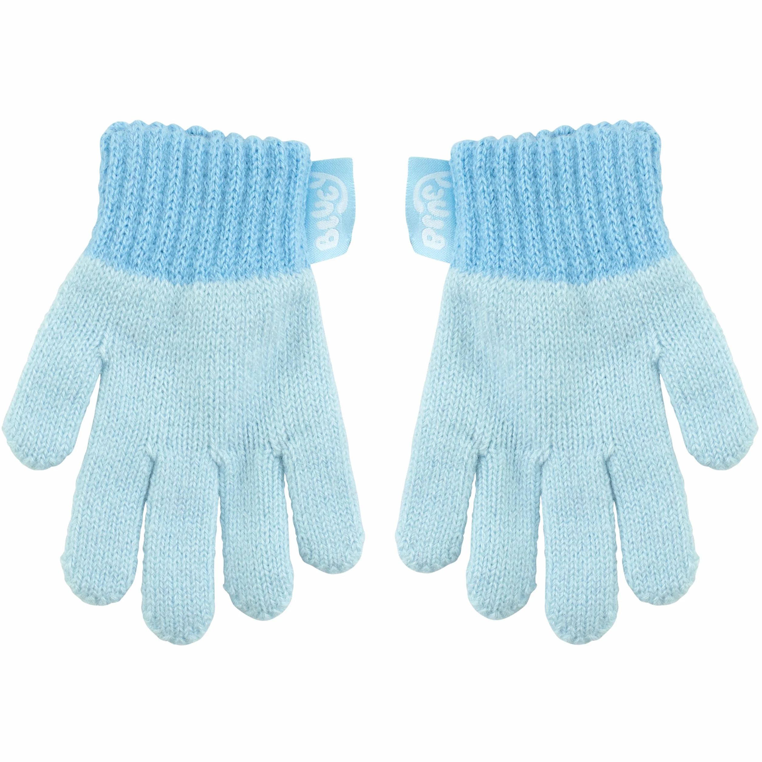 BlueY Set Cappello e Guanti per Bambini Berretto e Guanti Invernali per Bambine e Bambini | Cappello a Bobble per Bambini | Merchandising Ufficiale