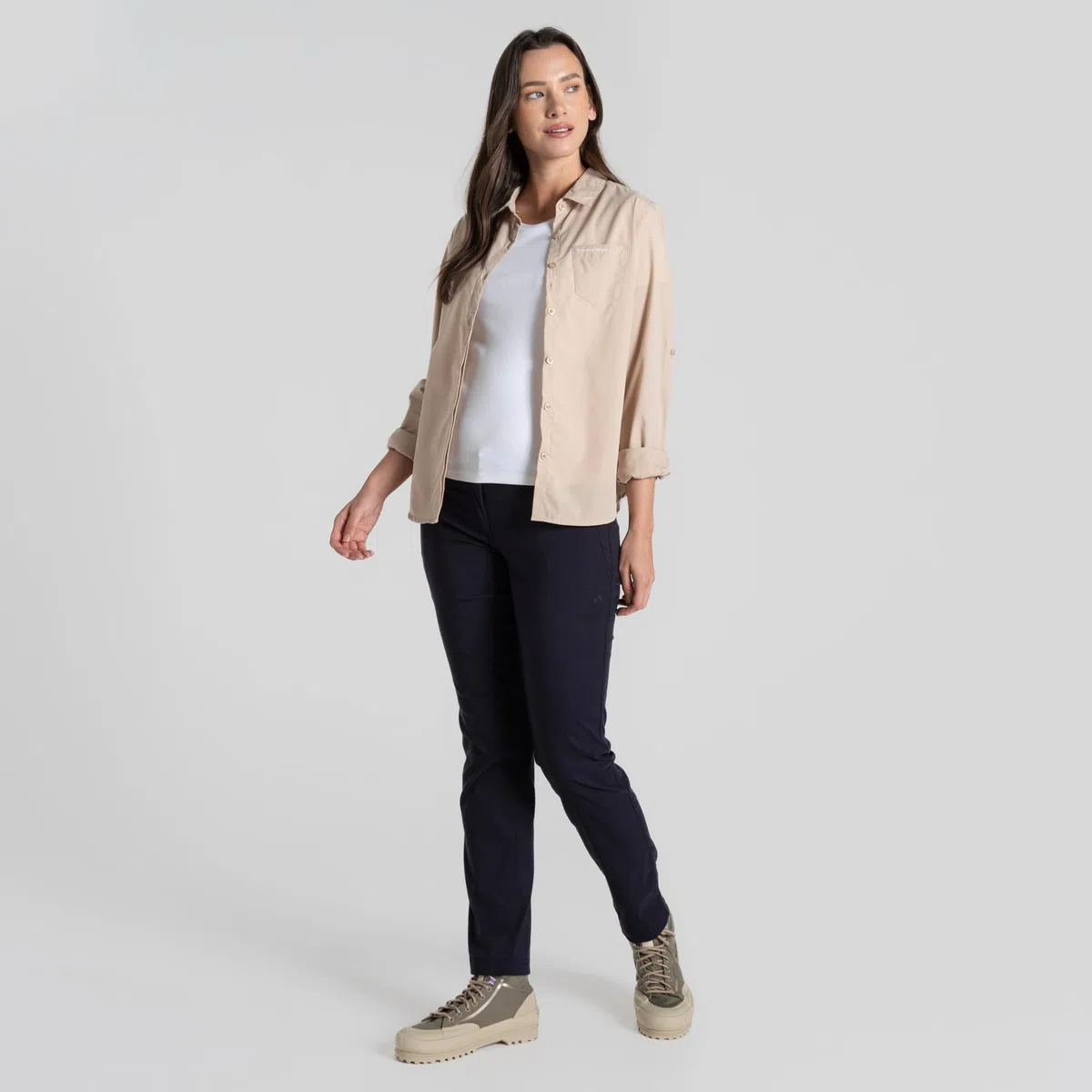 Craghoppers Kiwi Camicia A Maniche Lunghe Donna
