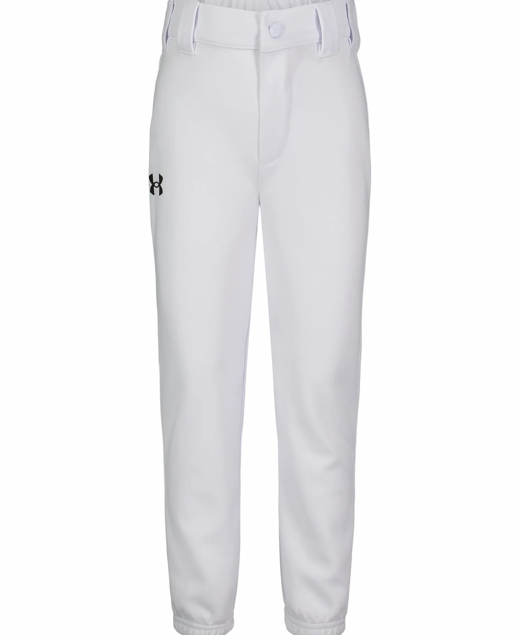 Under Armour - Baseball Pant with Belt Loop & Snap Closure, Comfortable & Durable for Game Day, Pantaloni da Baseball Bambini e Ragazzi