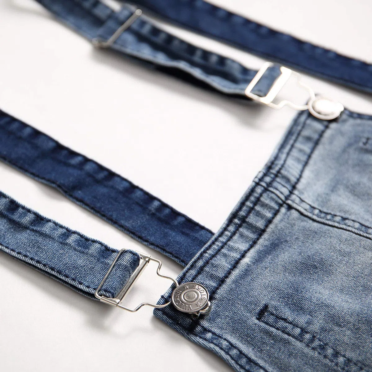 2023 Salopette da Uomo in Denim Jeans Pantaloni Salopette da Lavoro Moda Jeans Strappati Pagliaccetti Tute Larghi da Lavoro Cargo Pagliaccetti con tasche Casual Salopette Jumpsuit