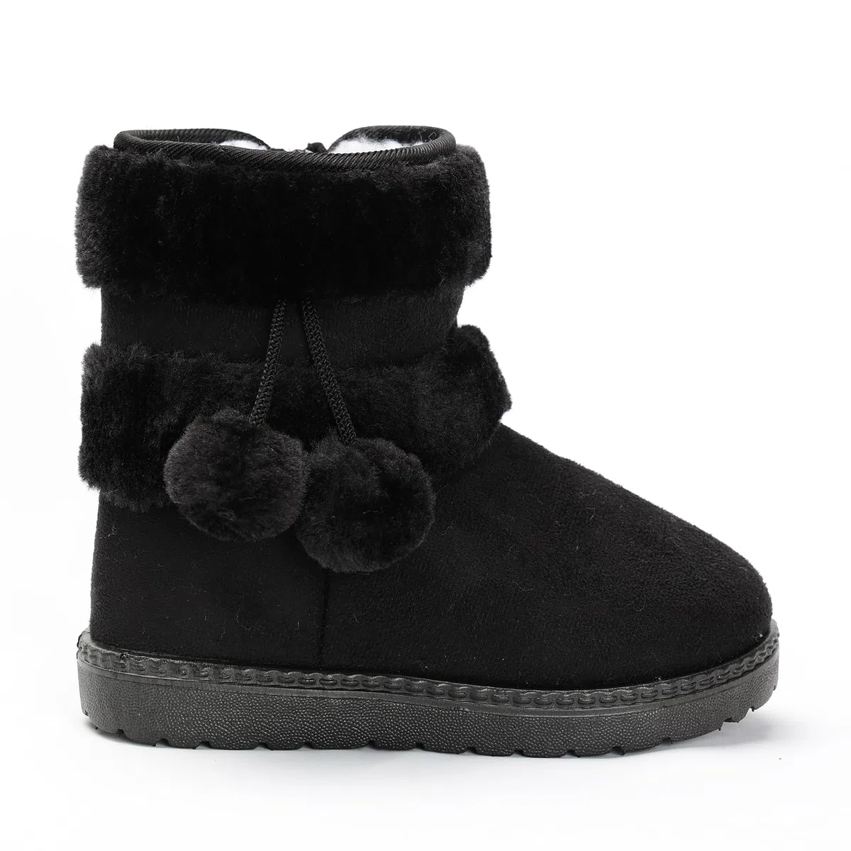 Bambine e Ragazze Carino Stivali da Neve Calda Foderati Stivaletti Inverno Morbide Piatto Stivali Bambini Pelliccia Antiscivolo Boots