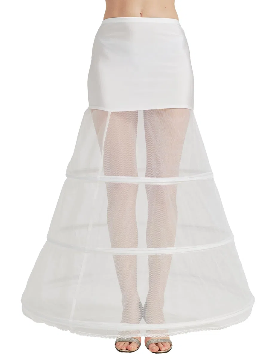 BEAUTELICATE Sottogonna Sposa Donna sotto Gonna Cerchio Crinolina di Abito da Sposa Vintage per Halloween Cerimonia Abito da Sera Addio al Celibato Partito Festival