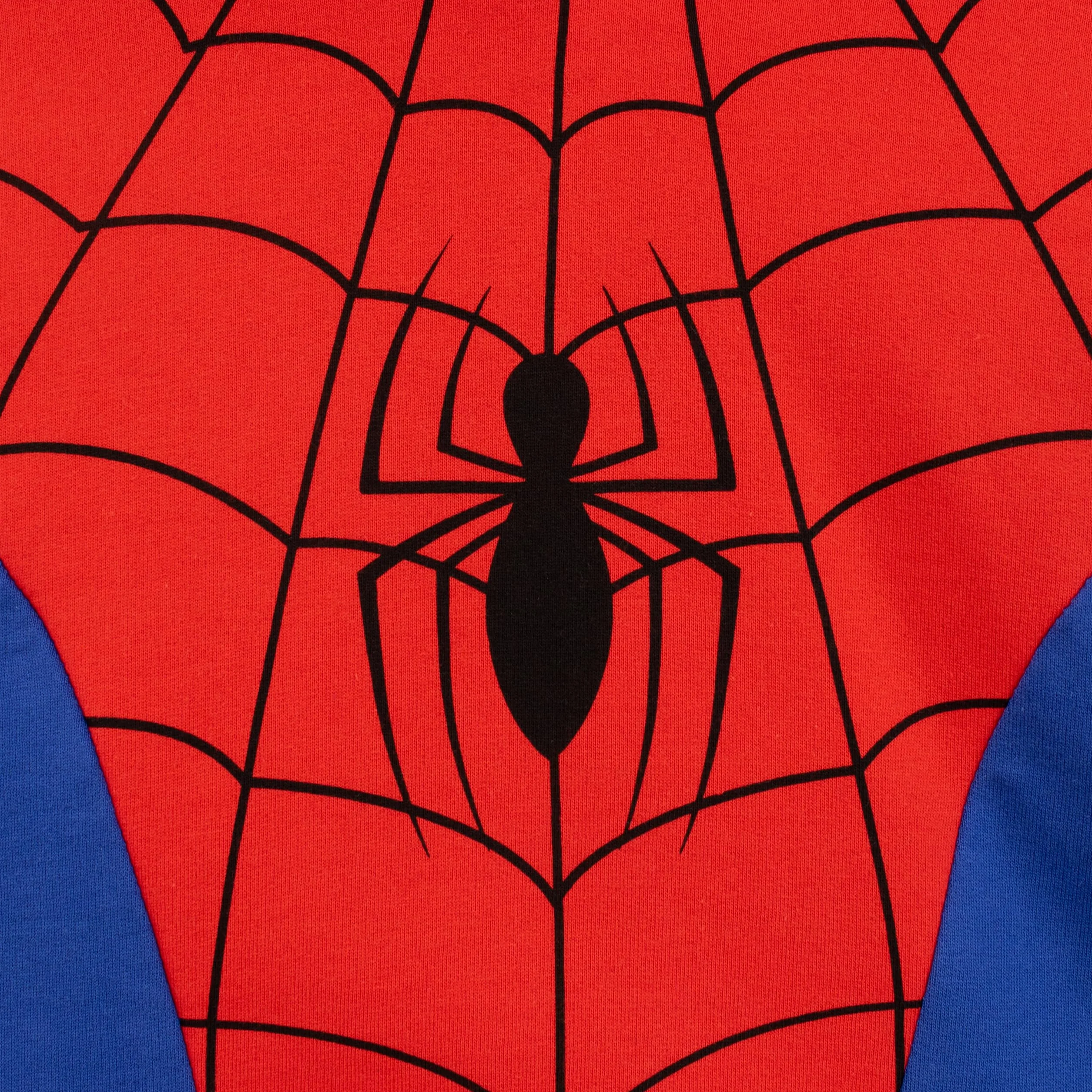 Marvel Felpa per Bambini| Felpa con Cappuccio Spiderman | Maglione per Ragazzi
