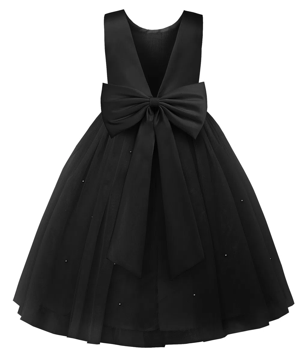 JerrisApparel Vestito Bambina Fiori Elegante Abito Cerimonia Nozze Comunione