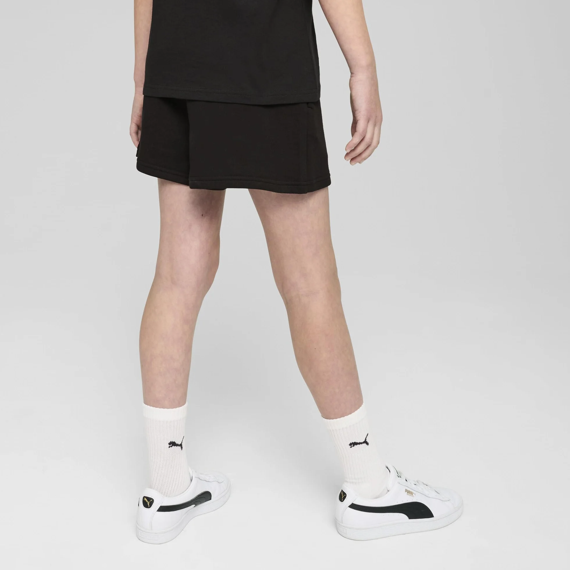 PUMA - Ess Small No. 1 Logo Shorts TR G, Pantaloncini Lavorati a Maglia Bambine e Ragazze