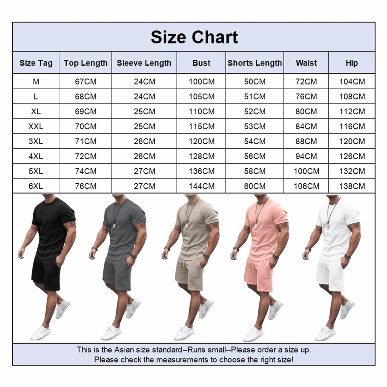 amropi Tuta Uomo Sportiva 2 Pezzi T-Shirt + Pantaloncini Estiva Maniche Corte Set Completo