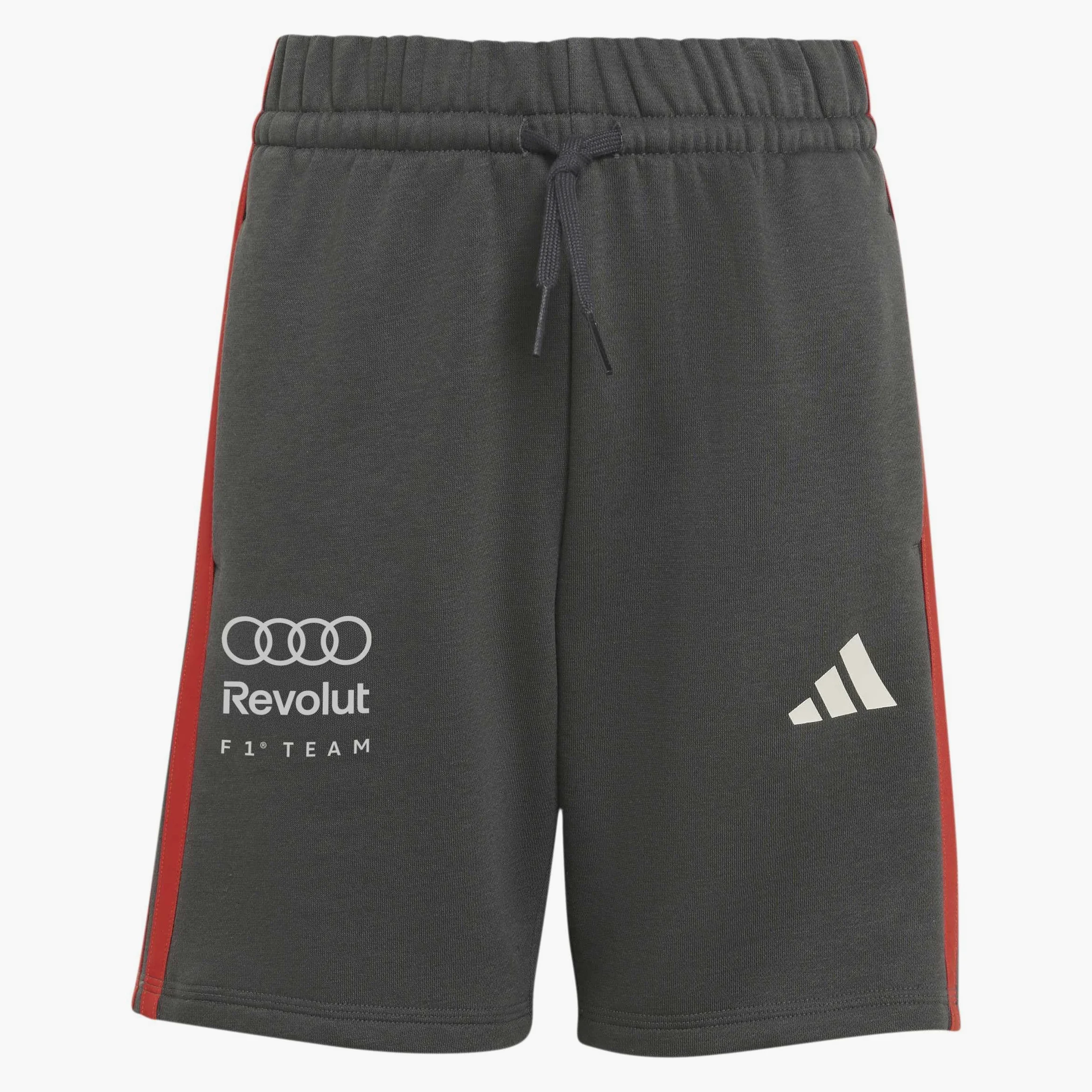 Adidas - Audi Revolut Formula One Team Dna S, Pantaloncini Unisex - Bambini e Ragazzi