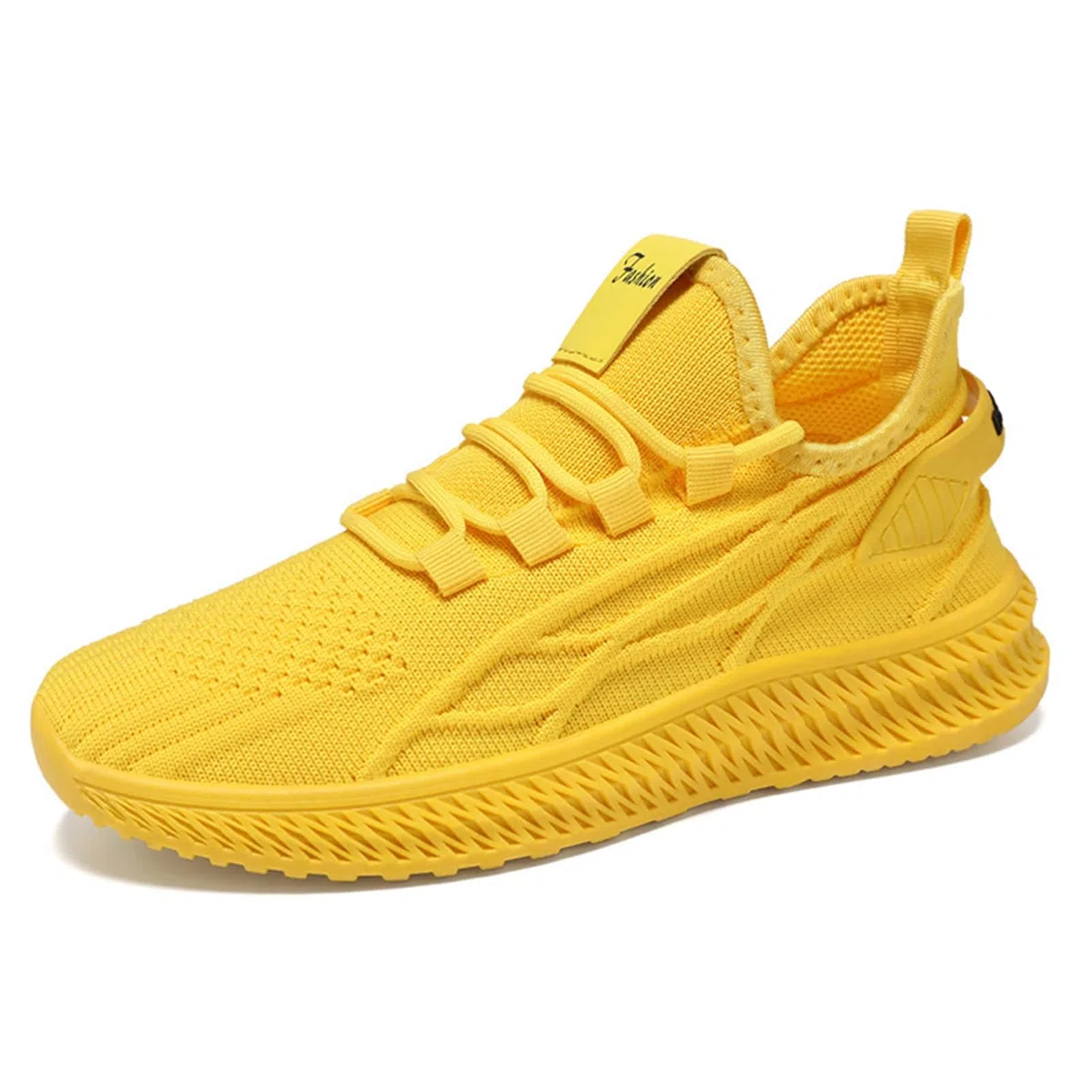 Sneaker da donna, traspiranti, per il tempo libero, leggere, con suola piatta, per il tempo libero, sportive, comode da camminare, antiscivolo, in tinta unita