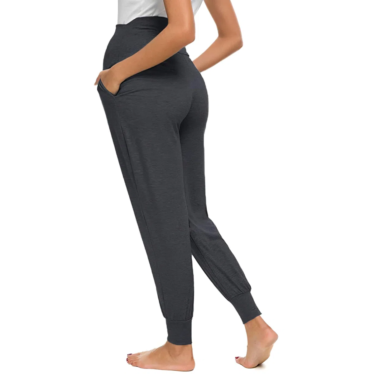 Pantaloni premaman Baggy per il tempo libero per gravidanza, pigiama, pantaloni lunghi da yoga da donna