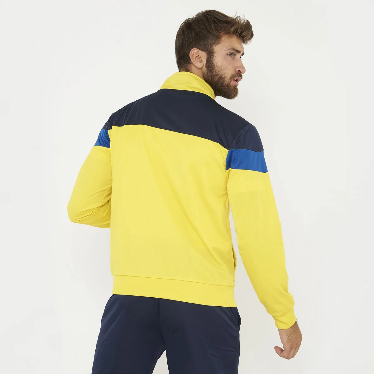 LEGEA Tuta sportiva completa BOLIVIA CUBA in poliestere con full zip e tasche da sport uomo