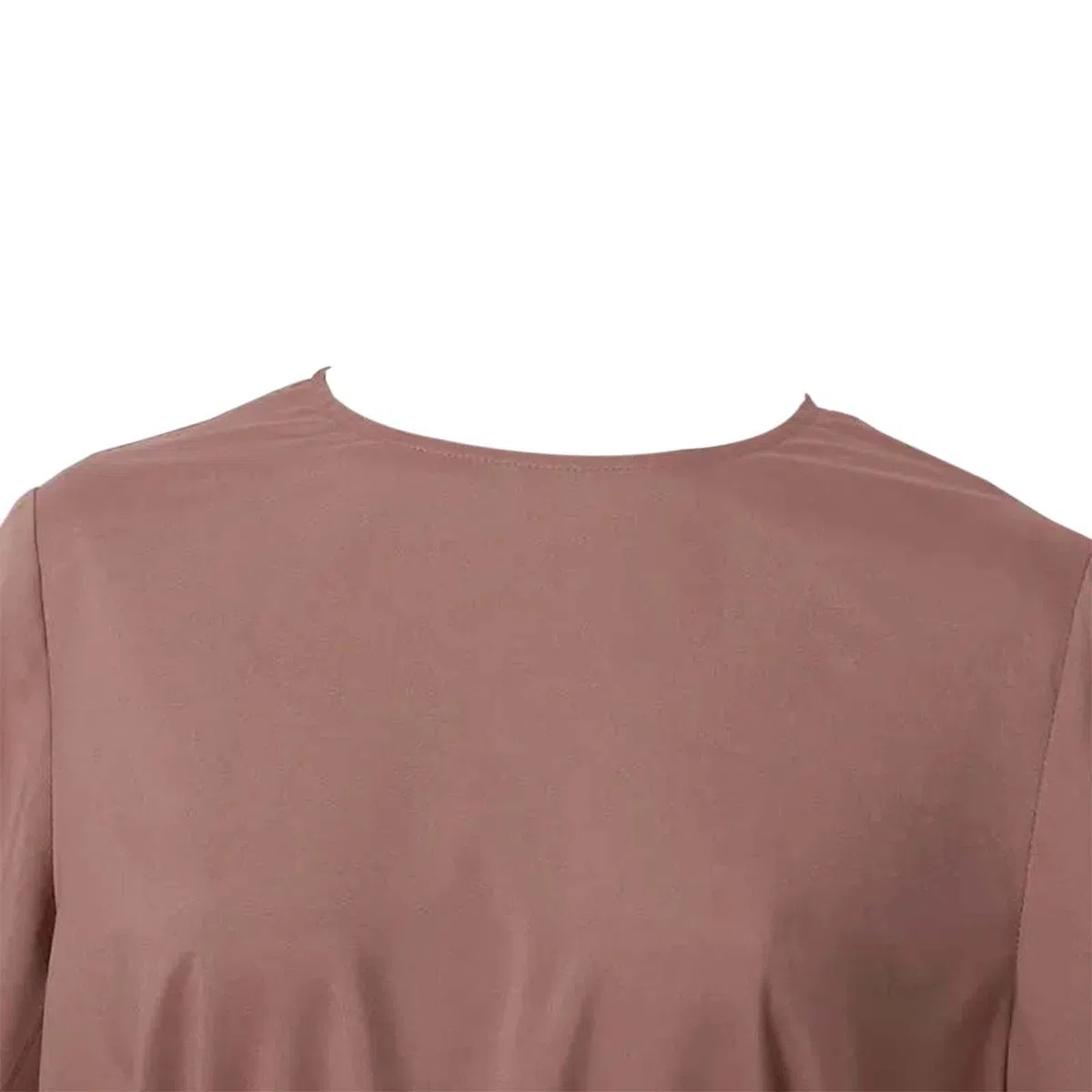 Donna musulmana manica lunga risvolto camicia irregolare pantaloni larghi pantaloni larghi tinta unita tuta casual tuta pantaloni festivi maniche lanterne set musulmano abaya abbigliamento
