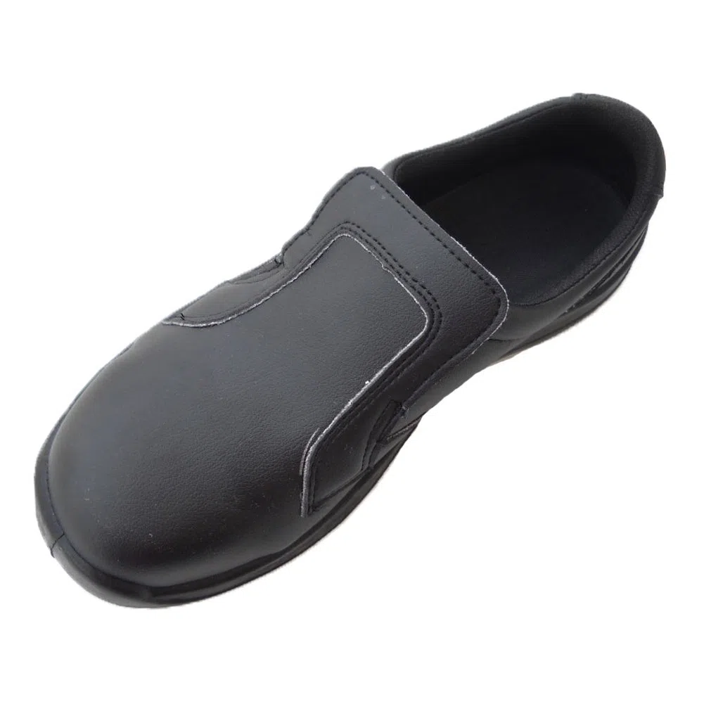Scarpa Antinfortunistica Bianca Unisex Made in Italy Sanitaria Ristorante Senza Lacci Mocassino da Lavoro Uomo Donna Suola in Microfibra inodore