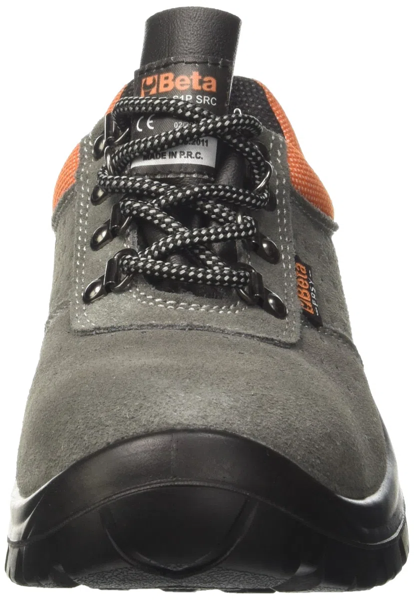 New Beta Basic Shoe Grey Suede Safety Work Shoes 7246E S1P