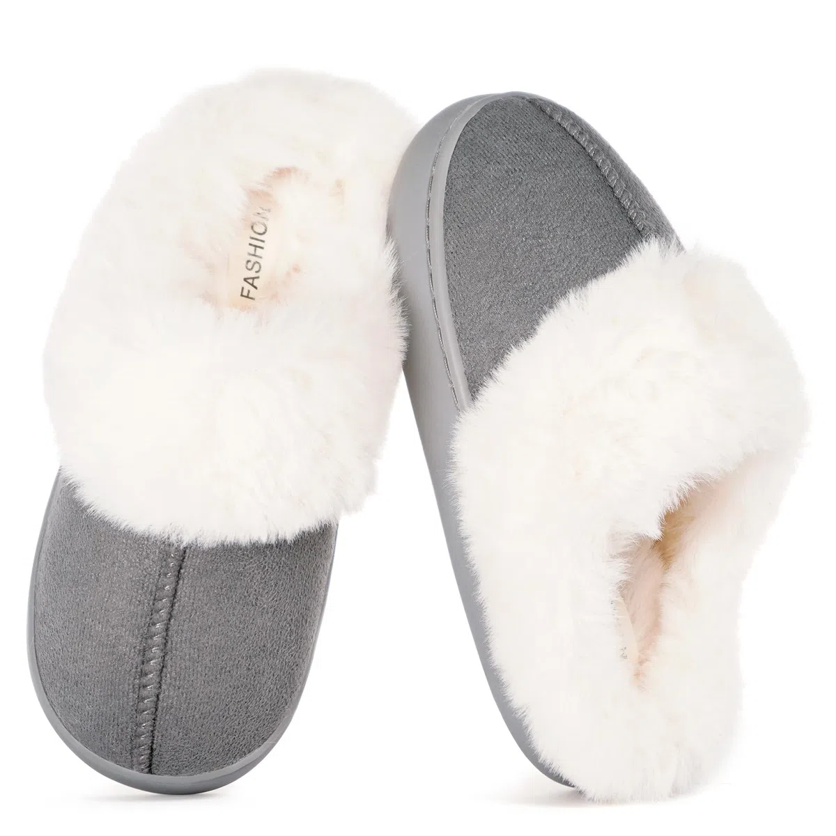 ZUSERIS Pantofole Bambina Invernali Ciabatte Bambino Calde Scarpe Da Casa Interne Ragazze Fluffy Peluche Pantofole Comode Antiscivolo