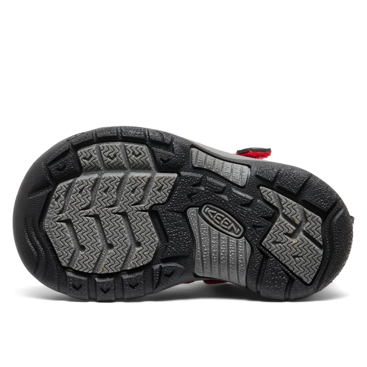 KEEN Newport H2 Sandali per bambini, Ribbon Red/Gargoyle, 23 EU