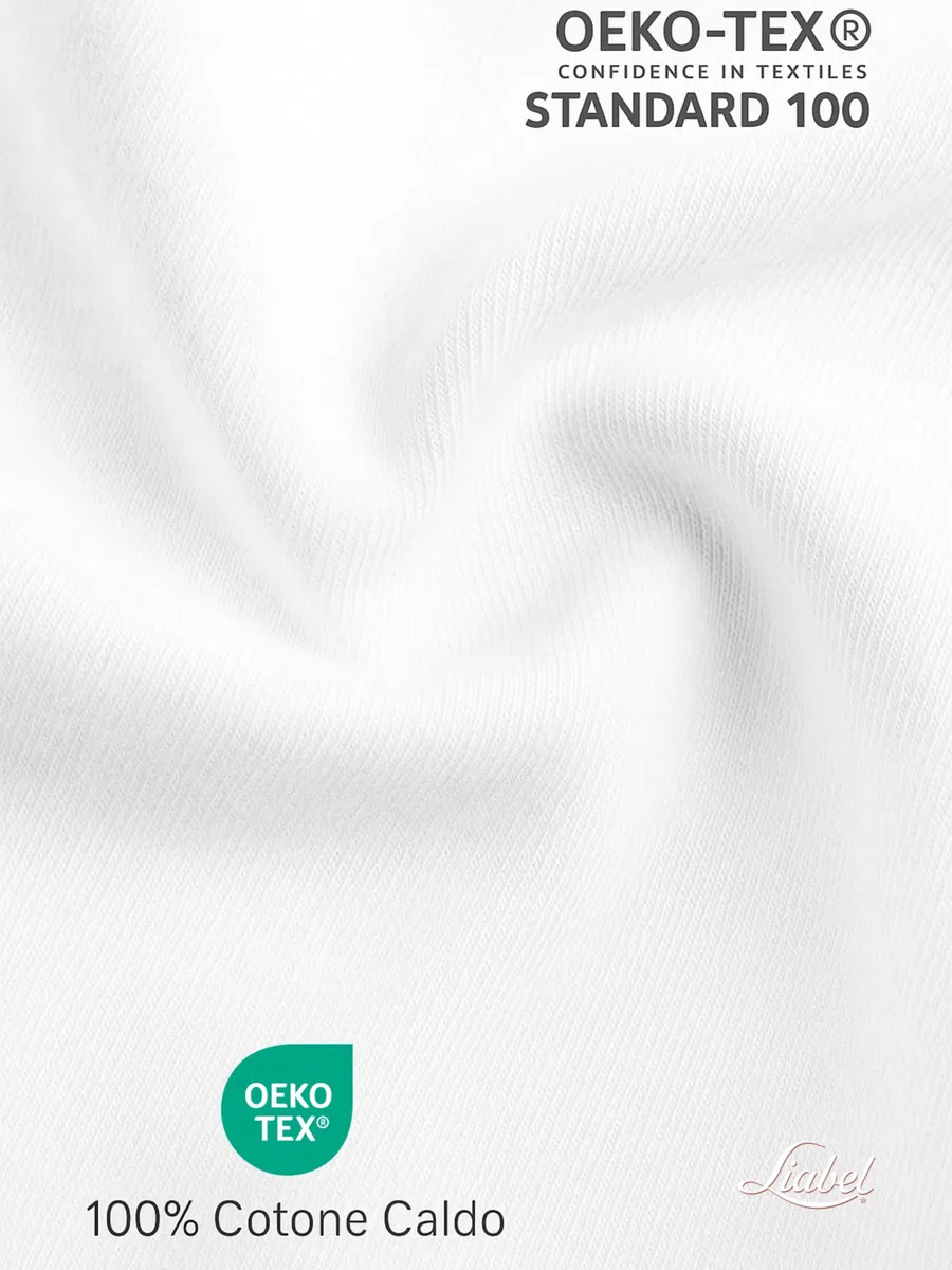 Liabel Maglia Caldo Cotone Donna (Confezione da 2) - Maglie Donna Invernali Manica Lunga o Corta Sottogiacca Bianco o Nero S-XL