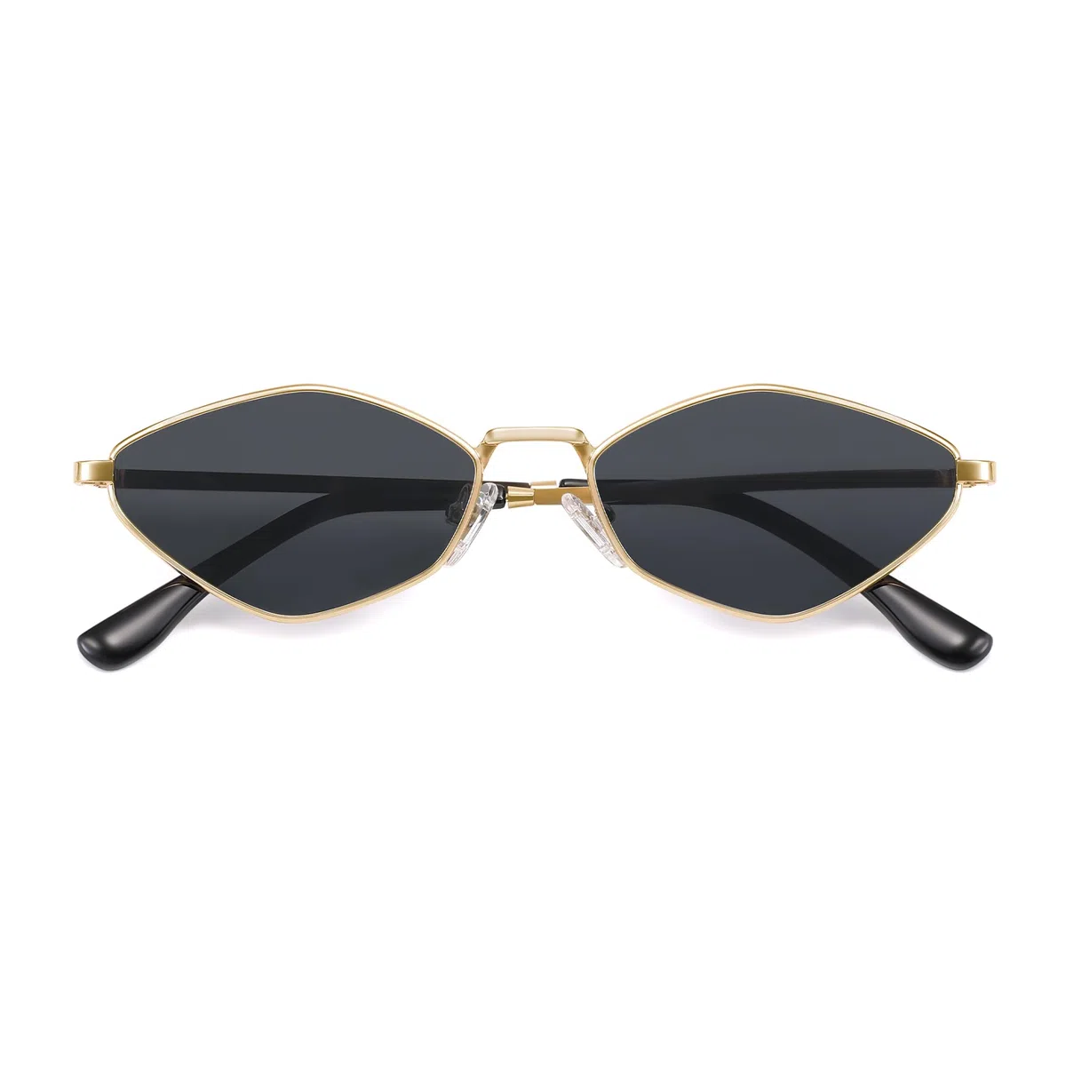 SOJOS Occhiali da Sole Moderni Piccoli Polarizzati Donna Uomo Vintage Stretti Design Irregolare UV400 SJ1233