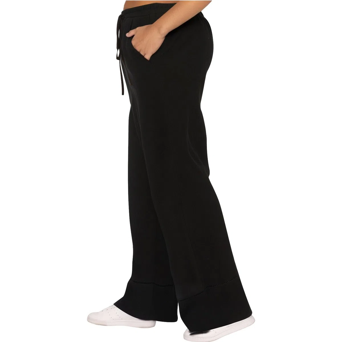 Generisch Pantaloni premaman da donna in vita elasticizzata con coulisse, casual, lunghi, pratici, comodi da donna incinta
