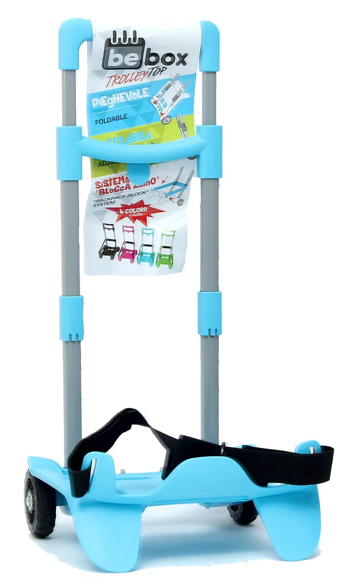 Trolley Pieghevole Top Be Box Celeste Seven