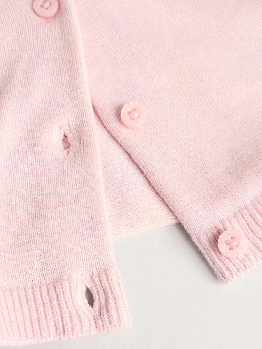 NEXT Bambina Confezione da 2 Cardigan in 100% Cotone