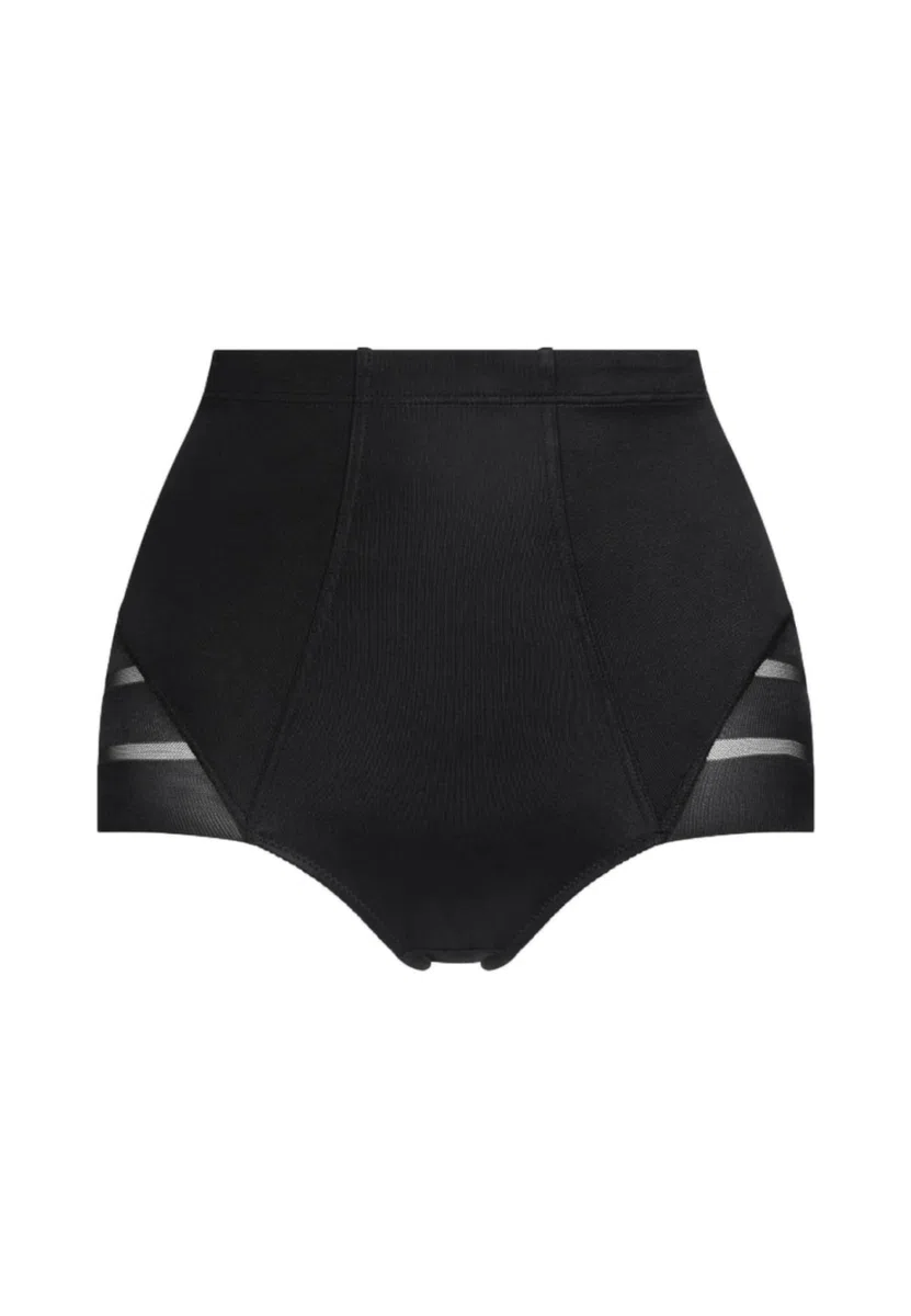 Lovable Guaina Modellante Vita Alta in Microfibra e Tulle | Contenimento Medio Effetto Pancia Piatta | Shapewear Invisibile | Fancy Shaping Donna