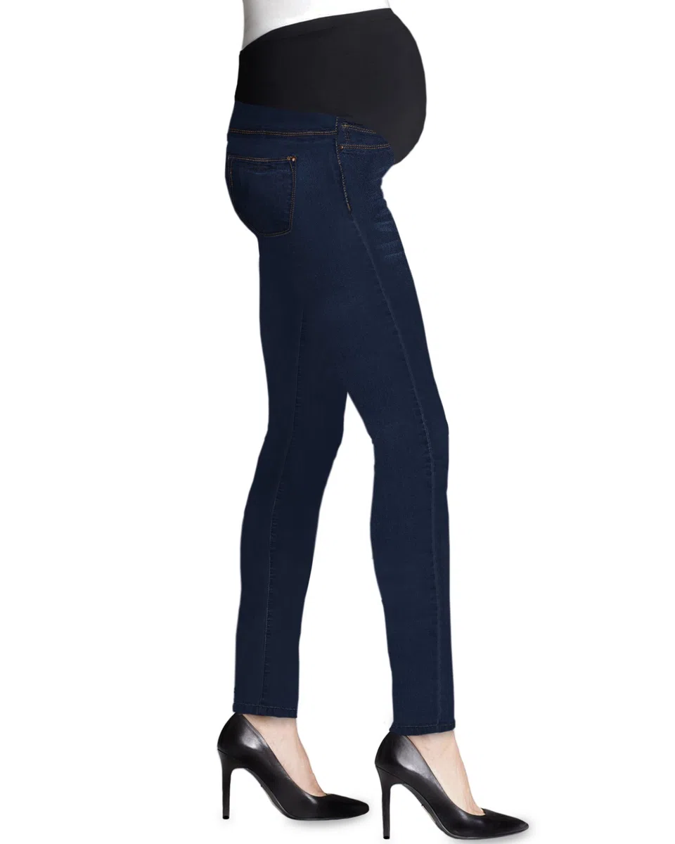 Hybrid & Company Jeans Premaman Skinny Super Comodi Elasticizzati per Donne