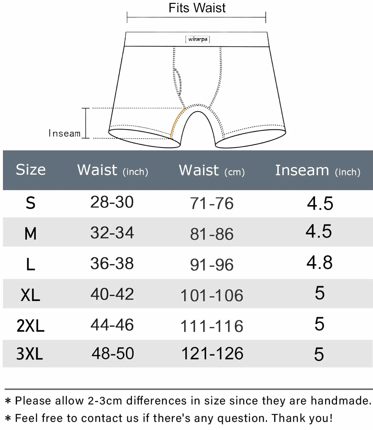 wirarpa Confezione da 4 Boxer da Uomo in Micromodal Lunghi Elasticizzato Mutande Uomo Intimo Maschile con Mosca Aperta Multicolore