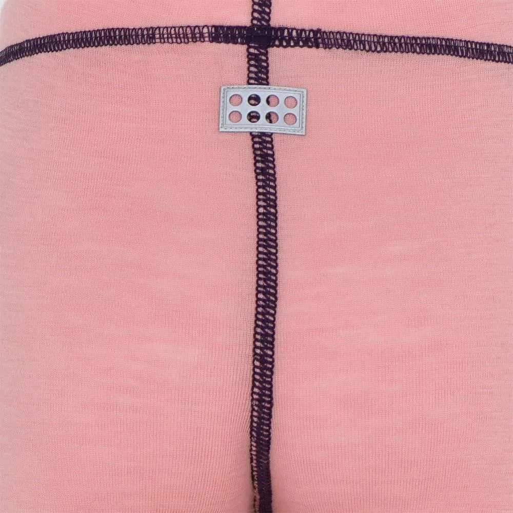 LEGO - Wear Mädchen Thermo Skiunterwäsche Hose 100% Merinowolle, Calzamaglia Termica Bambine e Ragazze