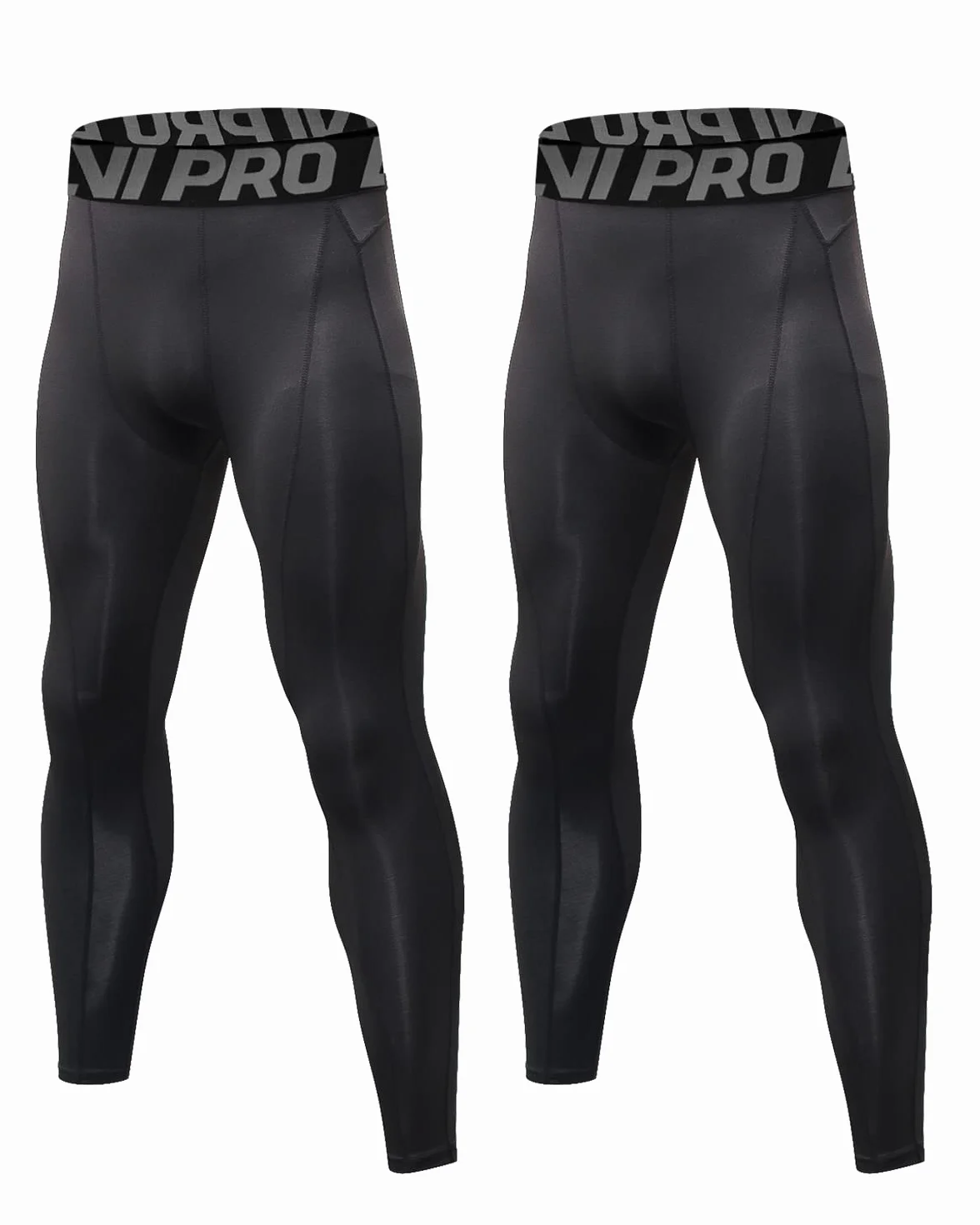 Leggings Sportivi Uomo a Compressione Running Pantaloni Calzamaglia ad Asciugatura Rapida