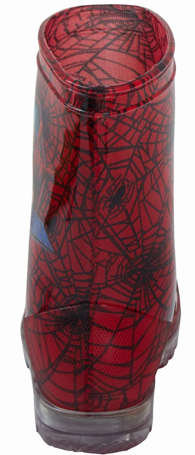 MARVEL, stivali da ragazzo con luci nel tacco, a tema Spiderman