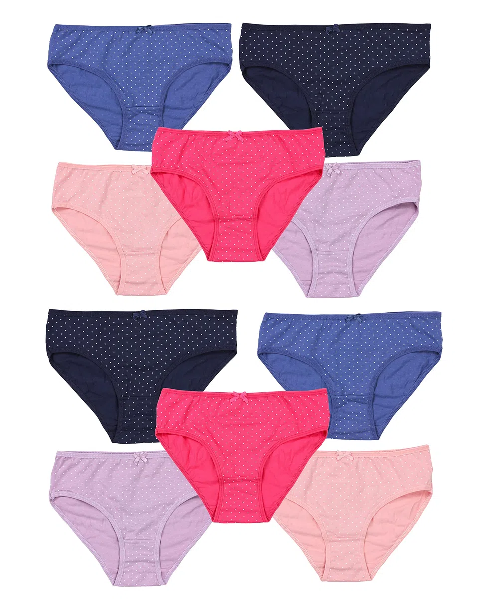 TupTam Mutande Bambina 10 Pezzi – Mutandine Bambina in Cotone Morbido – Ampia Scelta di Colori e Design