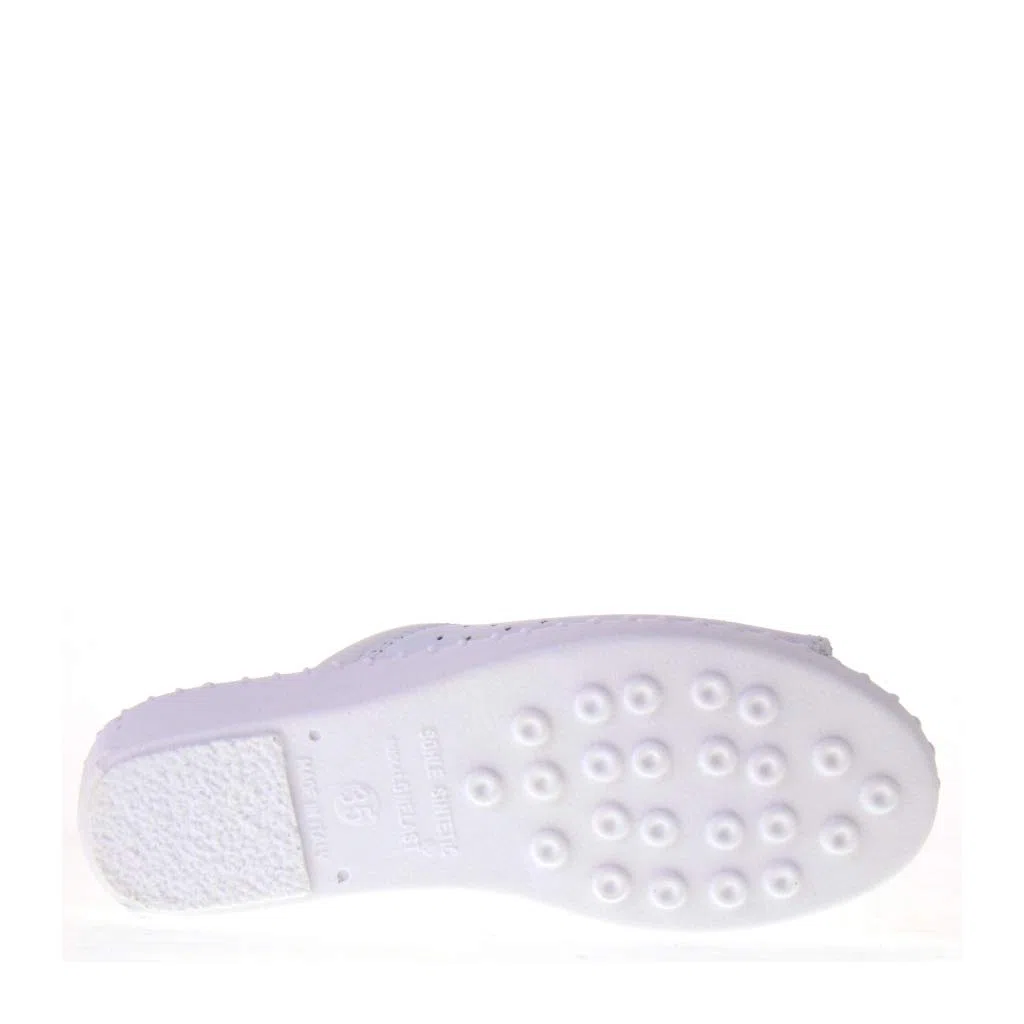 Fly Flot Antonimina, Ciabatte Donna In Pelle, Aperte, Con Sottopiede In Pelle Scamosciato Sandali a ciabattaDonna